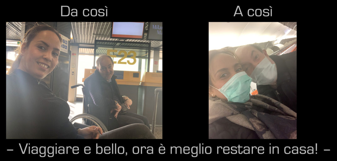 Disabili DOC – Maryam e Carlo Filippo in partenza e di ritorno dal Marocco in epoca di Coronavirus