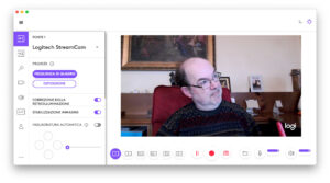 Disabili DOC – “Speciale Logitech StreamCam” – La schermata “Logi Capture” mostra parte delle numerose impostazioni attribuibili alla StreamCam