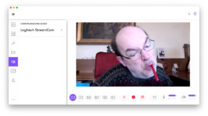 Disabili DOC – “Speciale Logitech StreamCam” – La schermata “Logi Capture” mostra come si possano impostare ulteriori preferenze audio