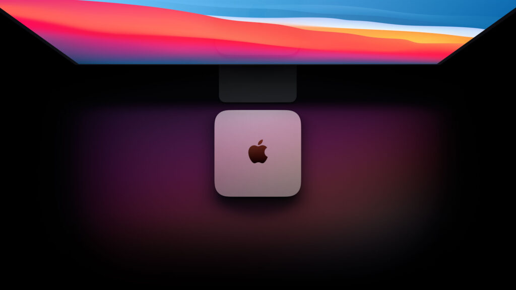 Disabili DOC – L'immagine mostra un setup nel quale è protagonista il nuovo Mac mini M1 del 2020